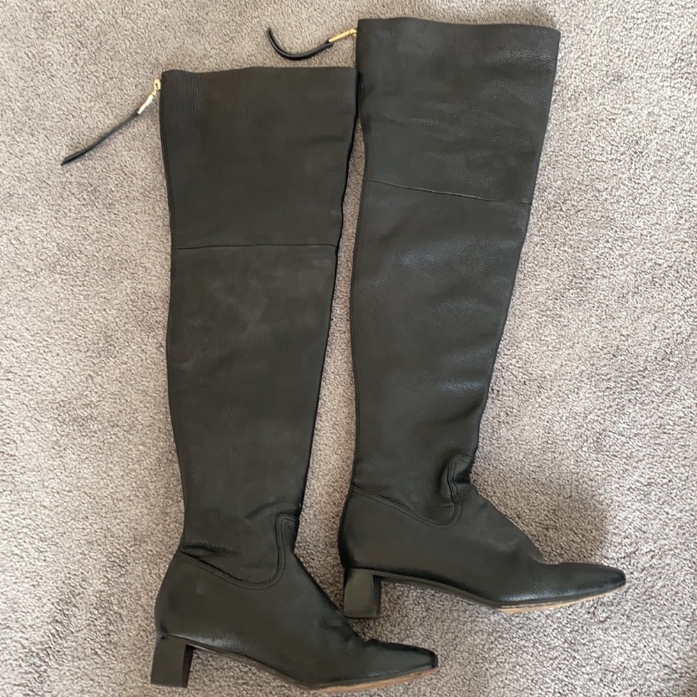 Coach Carly Over the Knee Boots, Size 6.5 - Picture 2 of 4